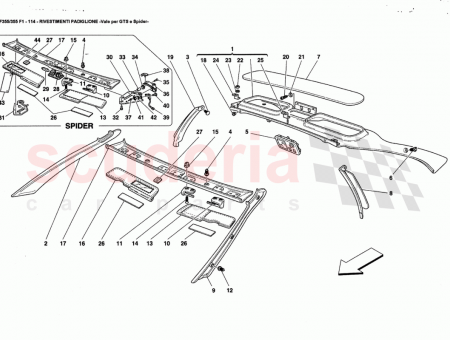 Photo of FRONT RH POST COVERING MOLDING…