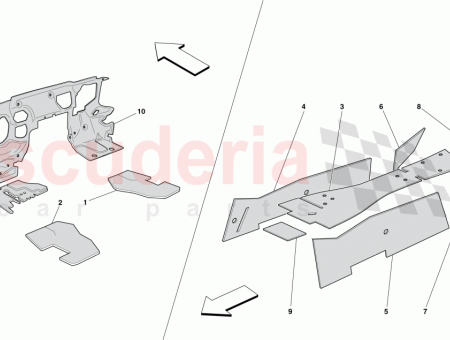 Photo of LH REAR FLOOR INSULATION…