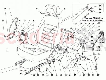 Photo of R H inner pillow joint cover…