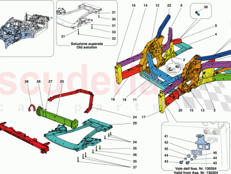 Photo of RH FRONT CRASH BOX CROSS MEMBER STRUT…