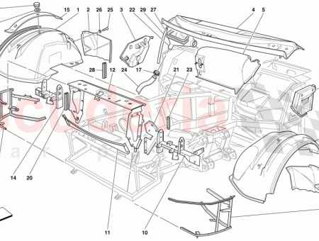 Photo of LH FRONT UPPER WHEELHOUSE…