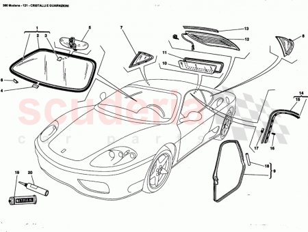 Photo of GLASS FOR REAR HOOD BONNET…