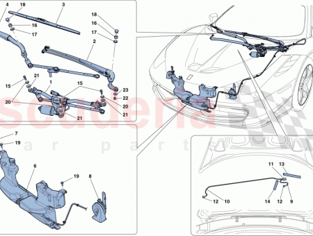 Photo of DRIVER SIDE WINDSCREEN WIPER ARM…