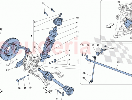 Photo of REAR SHOCK ABSORBER SPRING…