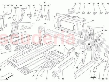 Photo of LH CROSSMEMBER REINFORCEMENT…