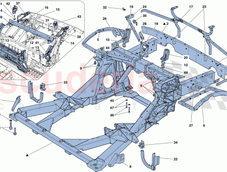 Photo of COMPL LH REAR FLANK MOUNTING BRACKET…