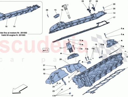 Photo of RH HEAD CRANKCASE GASKET…