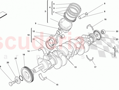 Photo of COMPLETE CONNECTING ROD AND CAP…