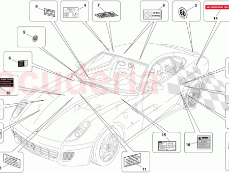 Photo of AIRBAG SYSTEM WARNING LABEL…