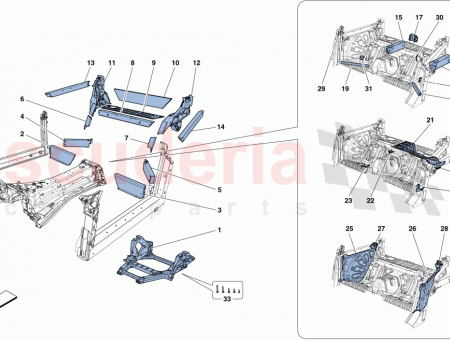 Photo of LH UPPER REAR SUSPENSION MOUNT CASTING…