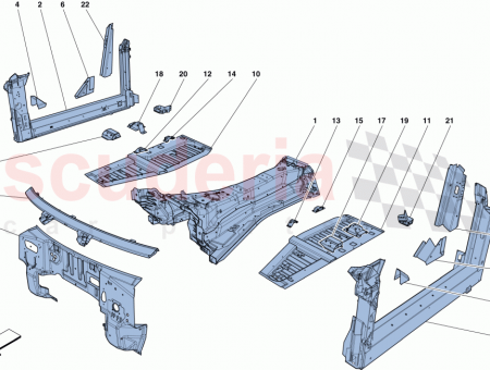 Photo of INNER FRONT BRACKET LH SEAT…