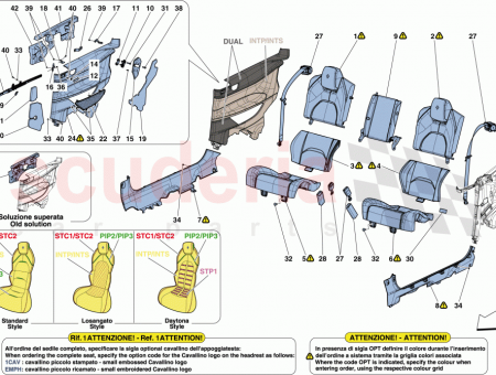 Photo of UPPER LH REAR SEAT BACKREST…