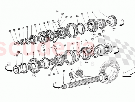 Photo of Driven shaft…