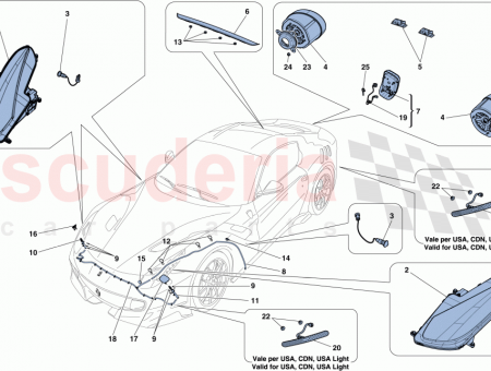 Photo of COMPL LH HEADLIGHT WASHER COVER…