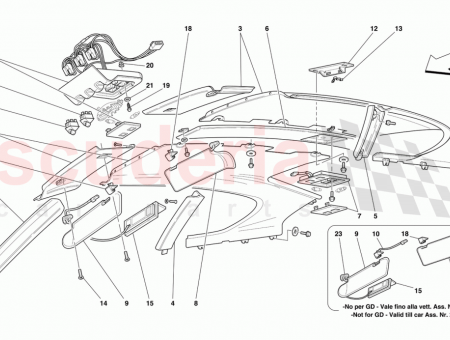 Photo of COVERED CENTRAL RH COVERING MOLDING…