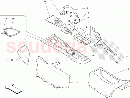 Photo of REAR CENTRE TUNNEL CONSOLE TRAY BOTTOM…