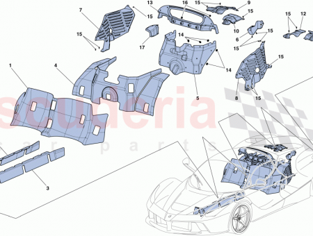 Photo of REAR SOUNDPROOFING FOR FUEL TANK COMPARTMENT…