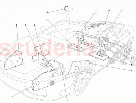 Photo of RH REAR MUDGUARD INSULATION…