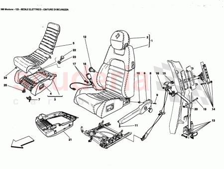 Photo of COMPLETE PASSENGER SEAT ELECTRICAL…