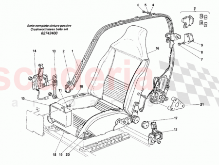 Photo of R H complete driving system…