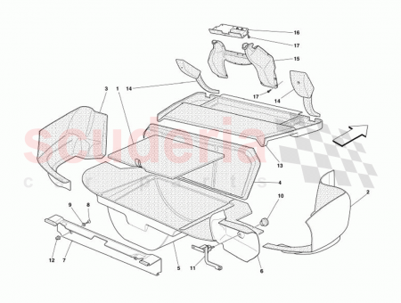 Photo of COVER FOR LUGGAGE COMPARTMENT BOTTOM…