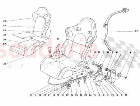 Photo of SEAT BACK CENTRAL FOAM…