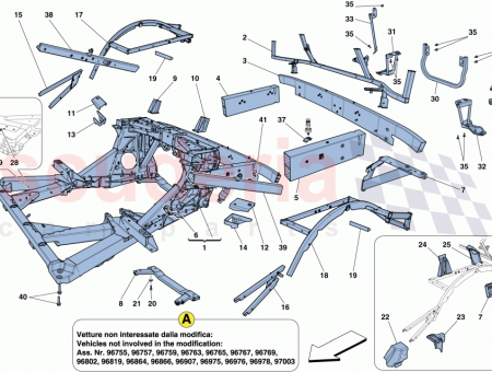 Photo of RH BRACKET FOR ENGINE COMPARTMENT LID STOP…