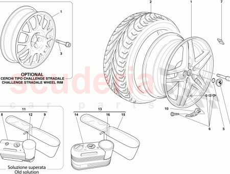 Photo of TYRE PRESSURE MONITORING SYSTEM WHEEL SENSORS 224549…