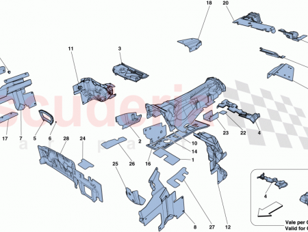 Photo of HEAT SHIELD UNDER BRAKE PEDAL…