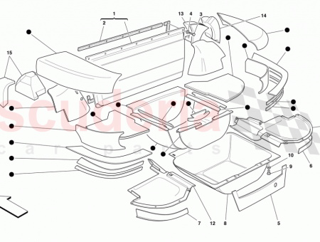 Photo of INSULATIONS SERIES FOR TRUNK COMPARTMENT…