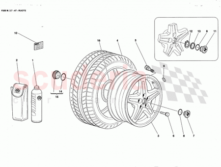 Photo of TYRE PRESSURE PLATE PIRELLI…