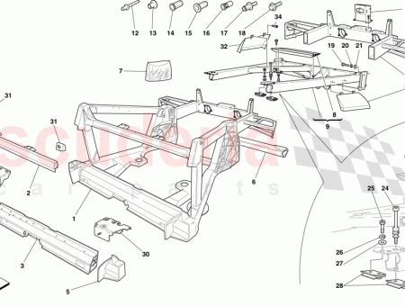 Photo of COMPLETE REAR MOBILE FRAME…