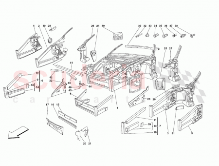 Photo of COMPLETO COMPLETE LH DOOR PILLAR…