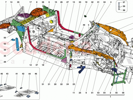 Photo of LOWER CLOSURE BRACKET FOR LH FLANK…