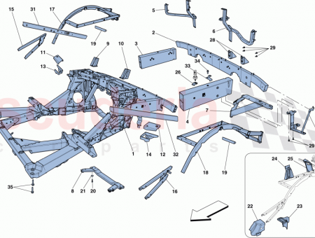 Photo of RH BOX ELEMENT REINFORCEMENT TUBE…