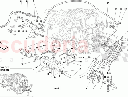 Photo of COMPLETE F1 GEARBOX SYSTEM COMPONENT KIT…