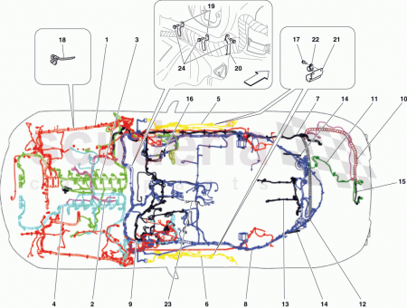 Photo of STEERING COLUMN RELAY WIRING HARNESS…