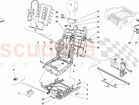 Photo of BACKREST ADJUSTMENT MOTOR…