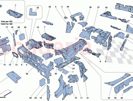 Photo of LH UNDERDASHBOARD INSULATION…