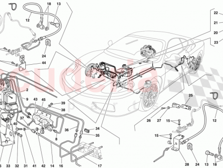 Photo of PIPE FROM BRAKING REGULATOR TO LH REAR JOINT…