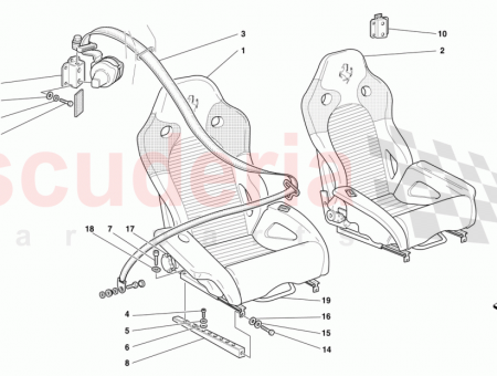 Photo of L H SEAT COMPLETE WITH GUIDES…