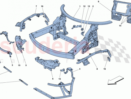 Photo of COMPL LH FENDER MOUNT…