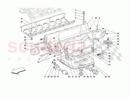 Photo of OIL SUMP COVER…