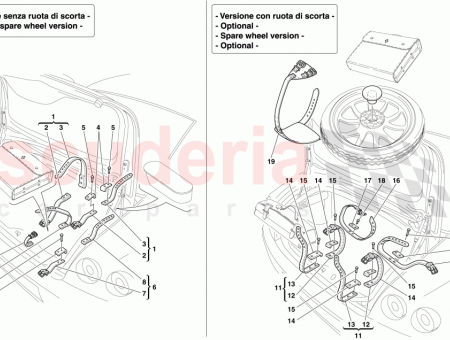 Photo of STRAP FOR TOOL KIT OVER SPARE WHEEL…