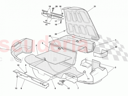 Photo of REAR UNDERDOOR CARPET…