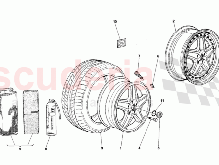 Photo of BRIDGESTONE 295 35 ZR18 rear tyre…