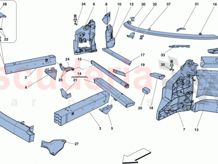 Photo of LOWER FRONT SUSPENSION CROSS MEMBER…