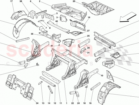 Photo of REAR SHOCK TOWER CONNECTION CROSS MEMBER…