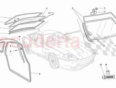 Photo of INNER REAR VIEW MIRROR TRIM…