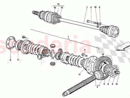 Photo of Spacer for L H differential support…